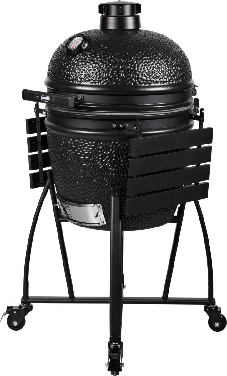 grill guru prime satin black large – keramische kamado bbq Ø47 cm