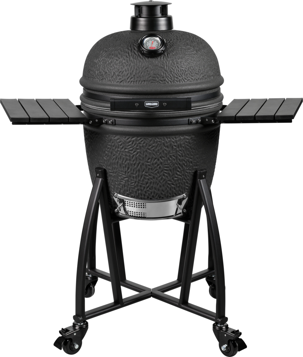 grill guru prime matt black medium – keramische kamado bbq Ø40 cm