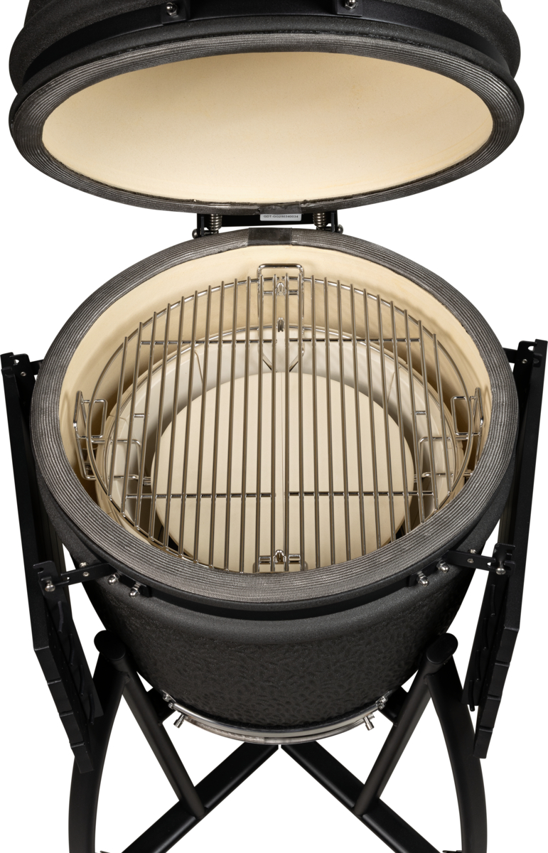 grill guru prime matt black medium – keramische kamado bbq Ø40 cm