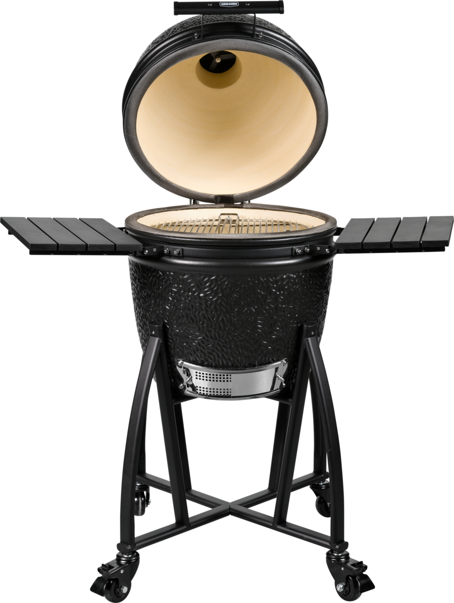 grill guru prime satin black medium – keramische kamado bbq Ø40 cm
