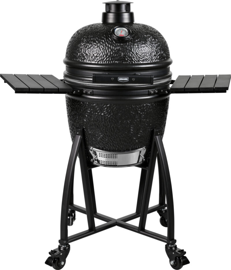 grill guru prime satin black medium – keramische kamado bbq Ø40 cm