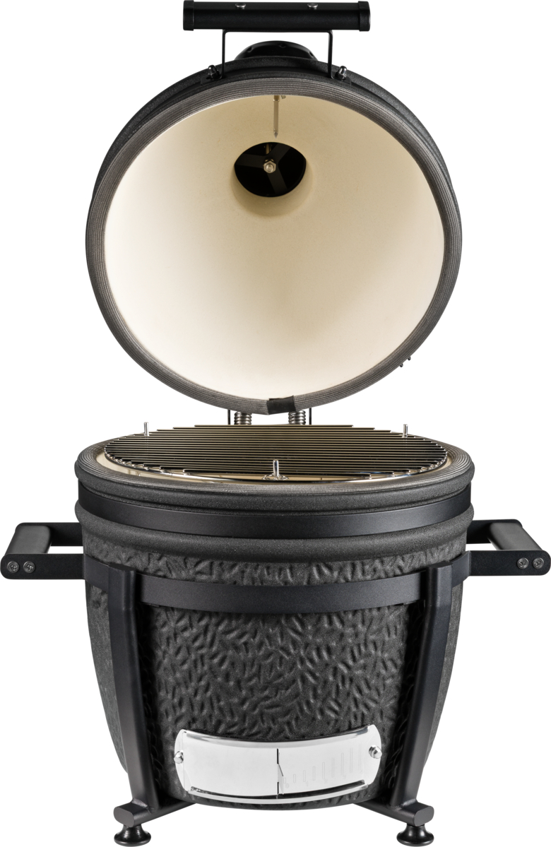 grill guru prime matt black compact – keramische kamado bbq Ø33 cm