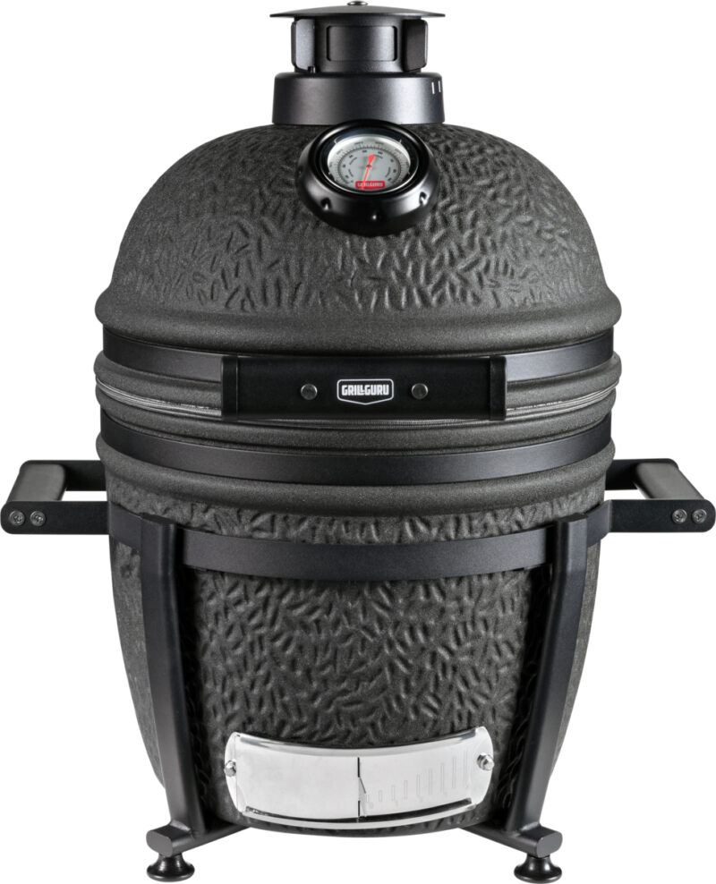 grill guru prime matt black compact – keramische kamado bbq Ø33 cm