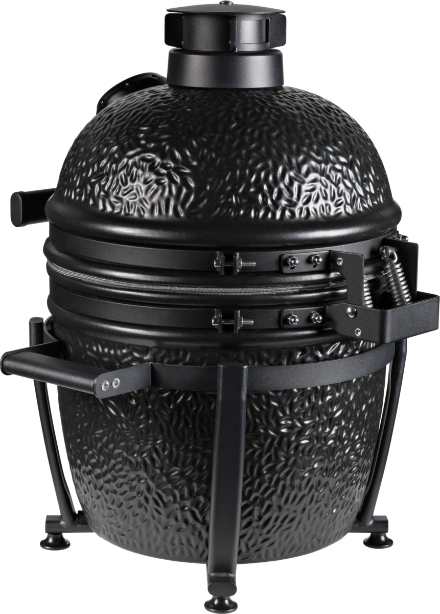 grill guru prime satin black compact – keramische kamado bbq Ø33 cm
