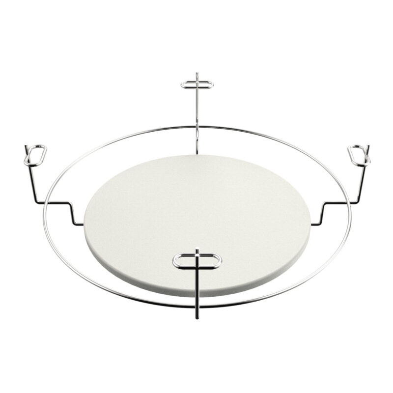 grill guru plate setter set large – keramische hitteschilden voor kamado large