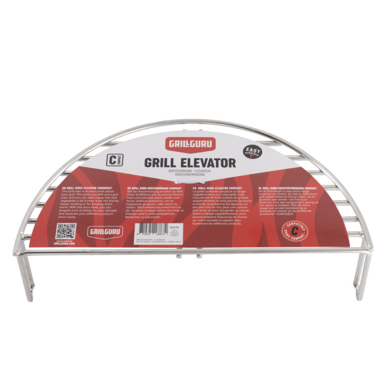 grill guru elevator compact – verhoogd grillplatform voor kamado compact