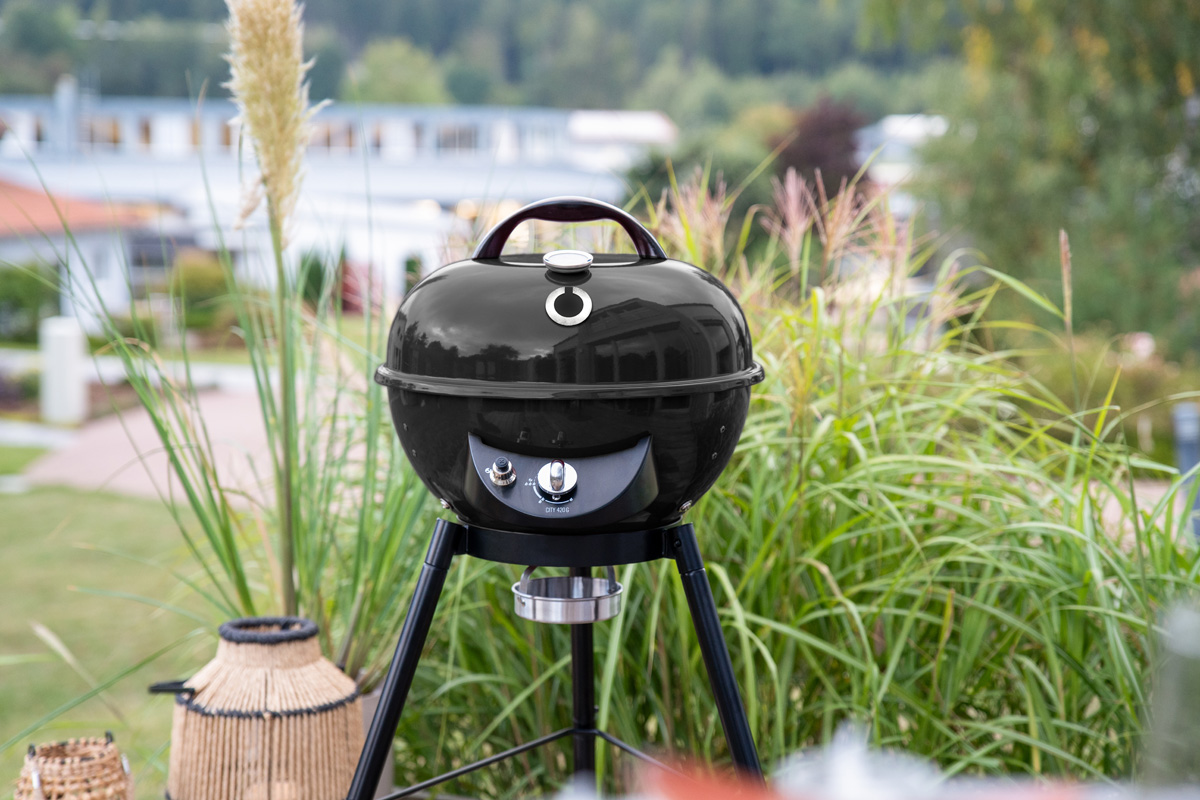 outdoorchef city 420 g se gasbarbecue zwart
