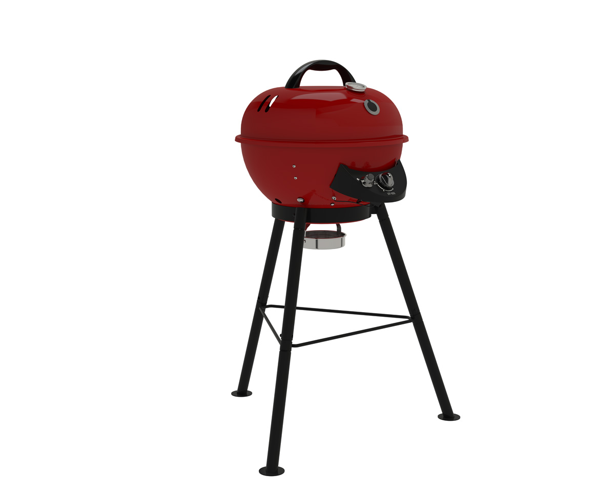 outdoorchef city 420 g se gasbarbecue rood