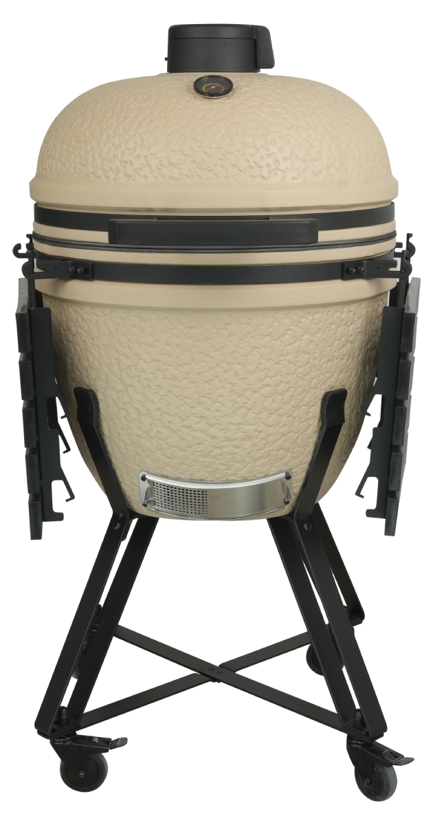 outr kamado xl 60 zwart – keramische kamado bbq Ø52,6 cm