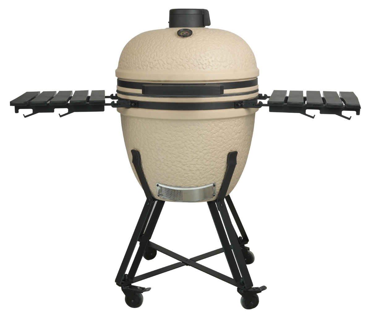 outr kamado xl 60 zwart – keramische kamado bbq Ø52,6 cm