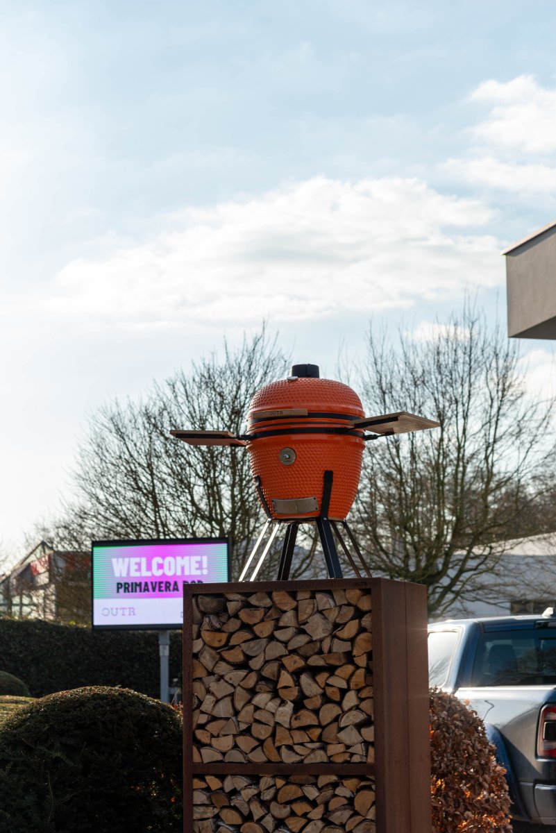 outr kamado xl 60 zwart – keramische kamado bbq Ø52,6 cm