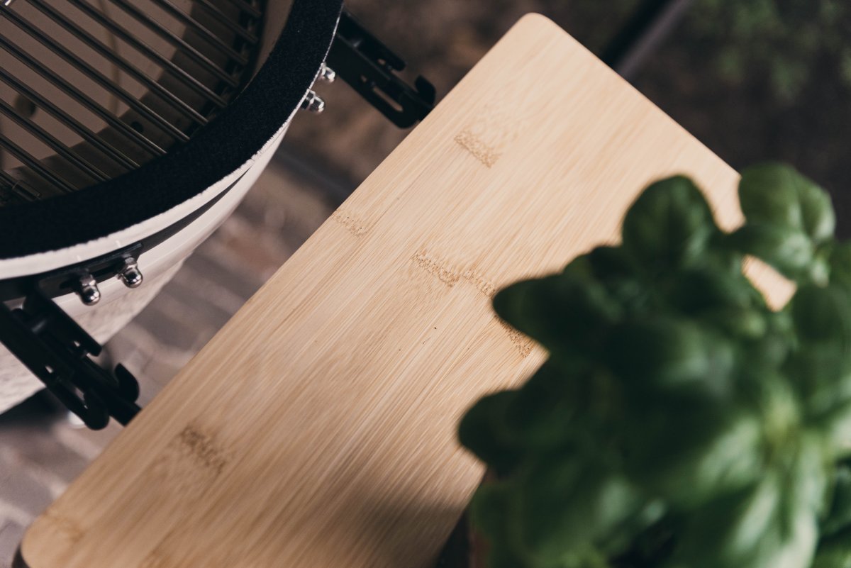 outr kamado medium 50 wit – keramische kamado bbq Ø37,8 cm