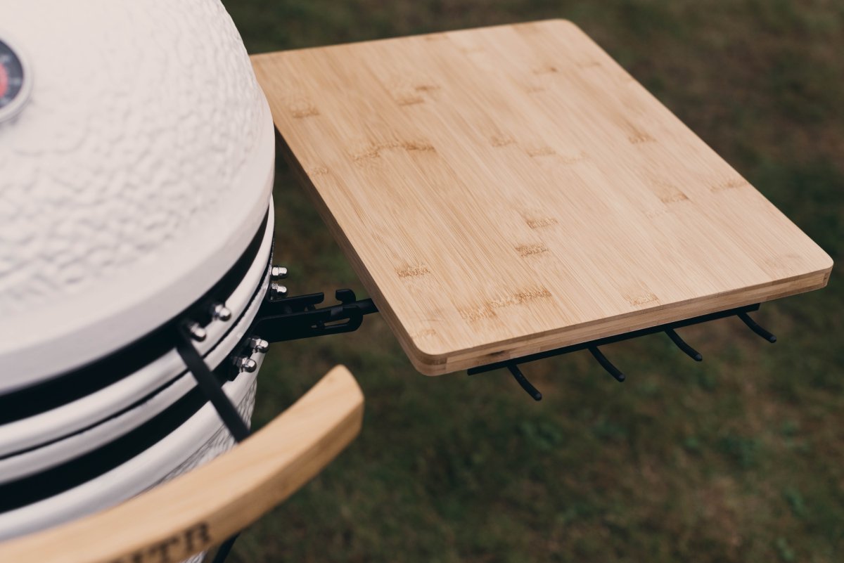 outr kamado medium 50 wit – keramische kamado bbq Ø37,8 cm