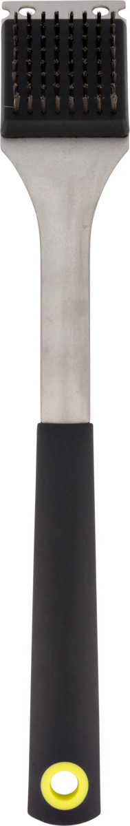 inferno bbq cleaning brush vintage – grillborstel met kunststof handvat