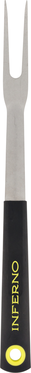 inferno grill fork vintage – bbq vleesvork met houten handvat