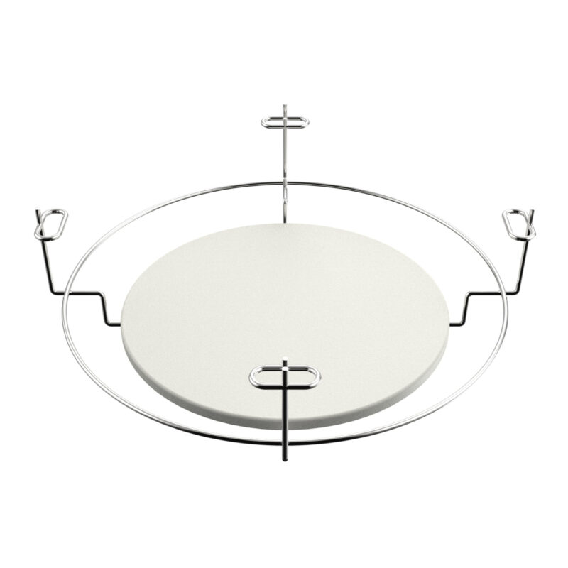 inferno plate setter large – keramisch hitteschild voor indirect koken
