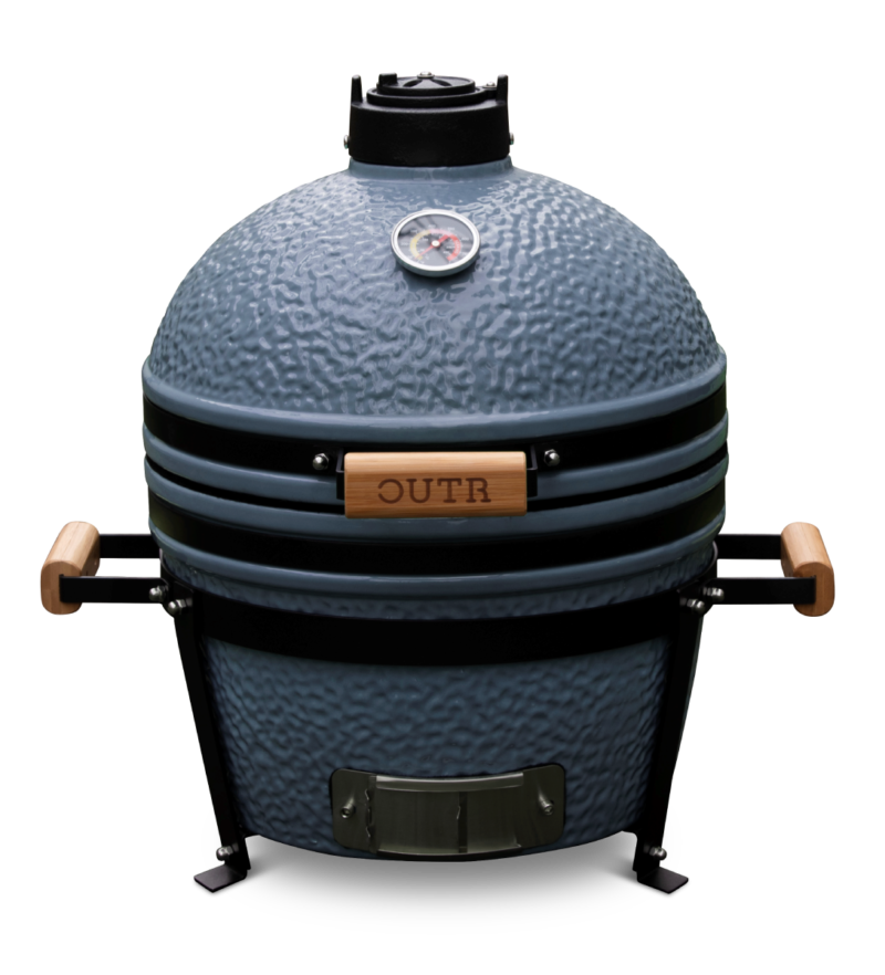 outr kamado medium 40 groen – keramische kamado bbq Ø 33,6 cm