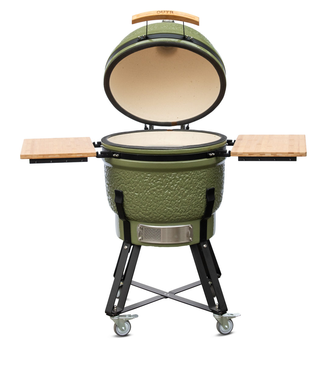 outr kamado large 55 rood – keramische kamado bbq Ø46 cm
