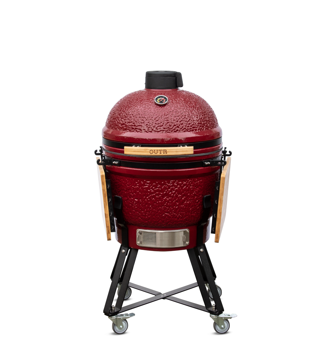 outr kamado large 55 rood – keramische kamado bbq Ø46 cm