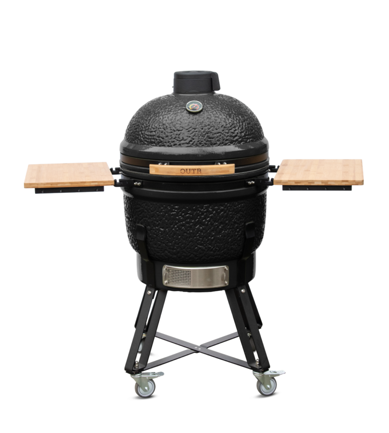 outr kamado large 55 rood – keramische kamado bbq Ø46 cm