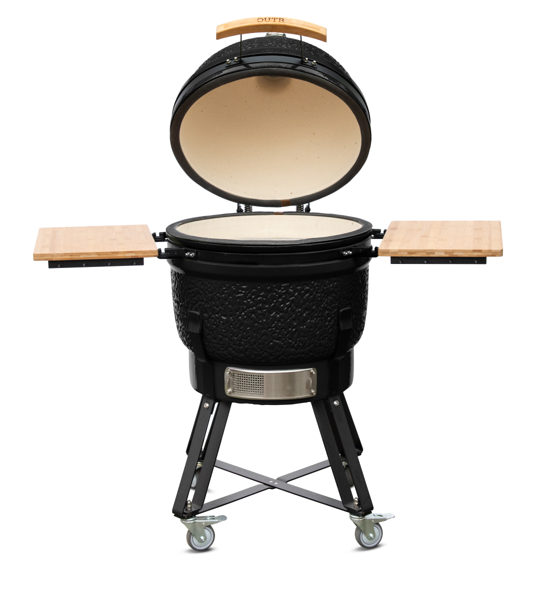 outr kamado large 55 rood – keramische kamado bbq Ø46 cm