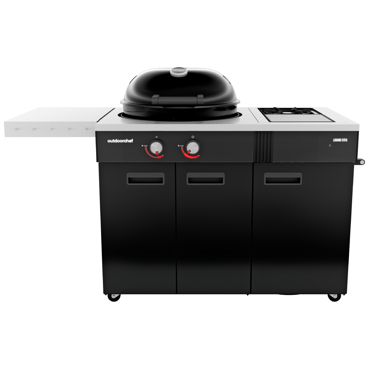 outdoorchef lugano 570 g evo ii gasbarbecue