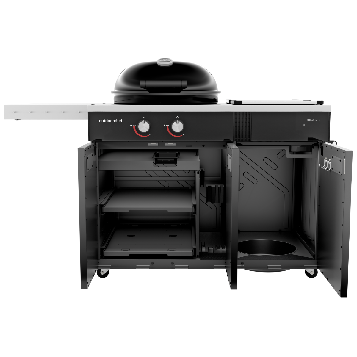 outdoorchef lugano 570 g evo ii gasbarbecue