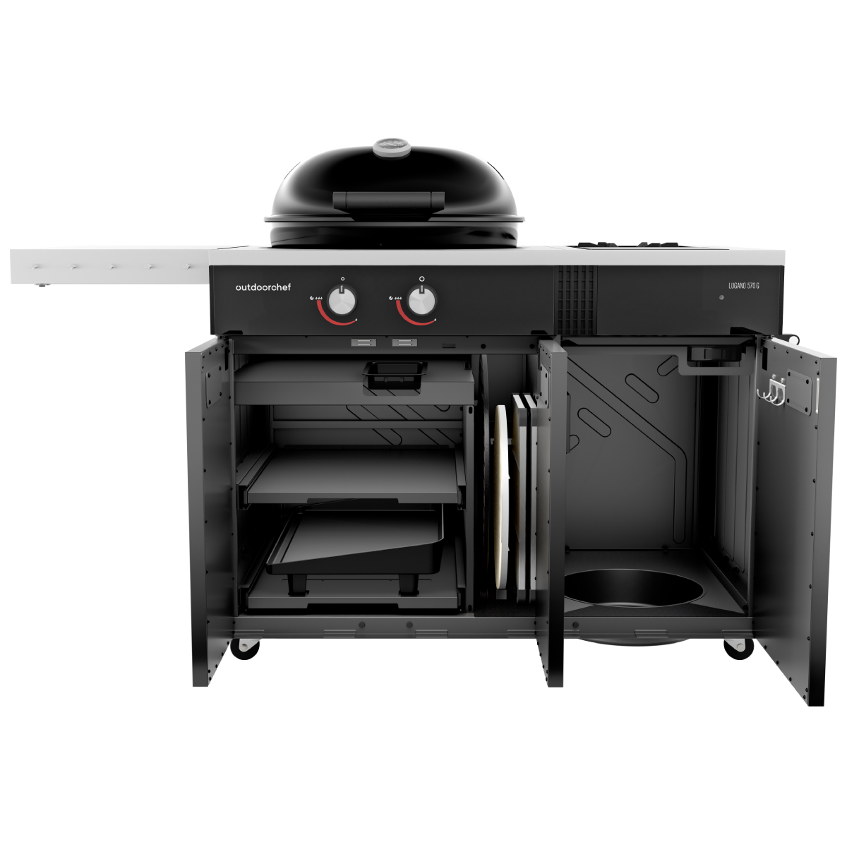 outdoorchef lugano 570 g evo ii gasbarbecue