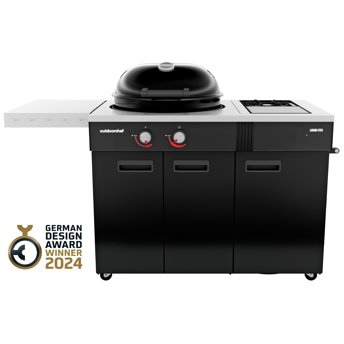 outdoorchef lugano 570 g evo ii gasbarbecue