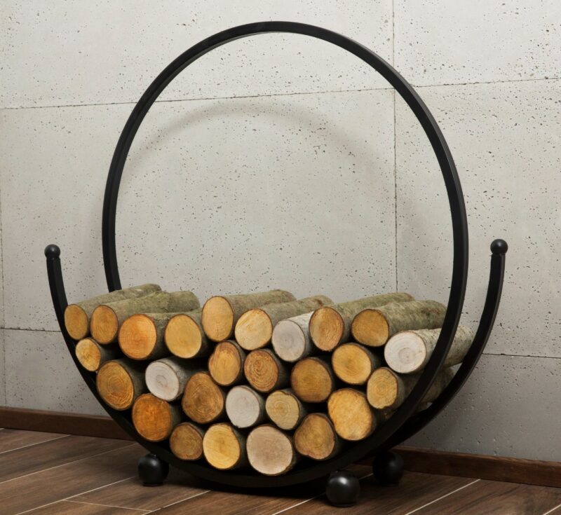 wood rack “spiral” 80cm