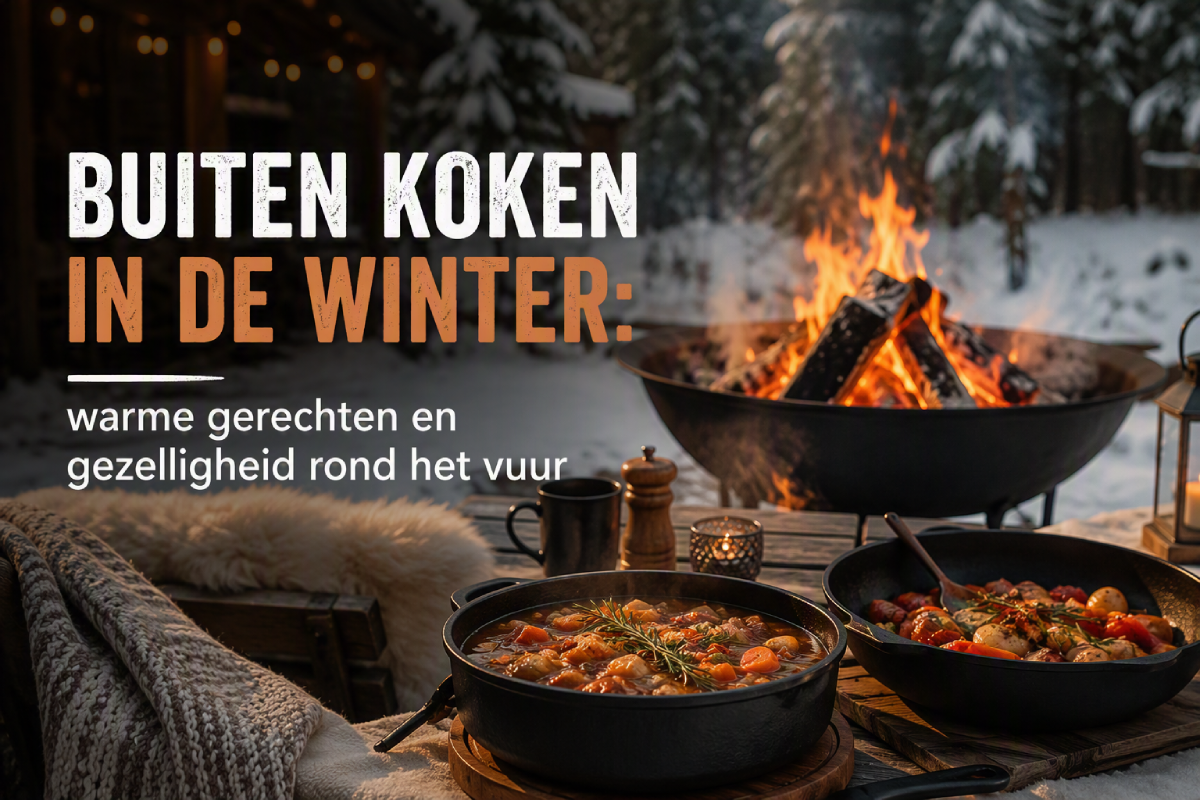 buiten koken winter